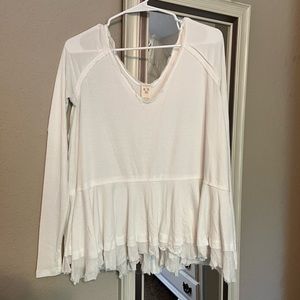 We the Free Free People Ruffle Top